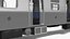 MTA R160 Subway Train with Two Connected Cars Silver