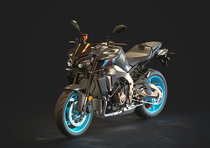 3D Base model Yamaha MT 10 2022 model