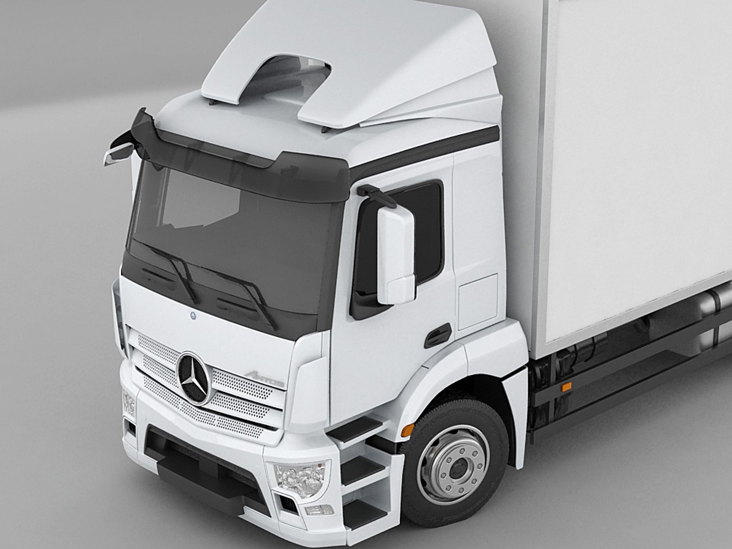 Mercedes Antos Truck 3d Model