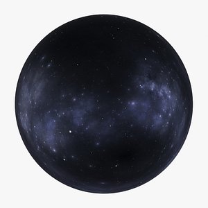 3D 360 degree 16k HDRI full sphere panoramic space background with starfield and nebula SB-3597 model