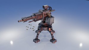 Automatic turret 3D