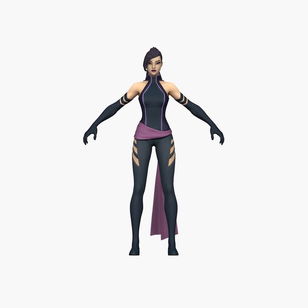 Psylocke Modelo 3D - TurboSquid 2068802