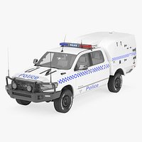 Police Paddy Wagon Dodge RAM 1500 Police Van