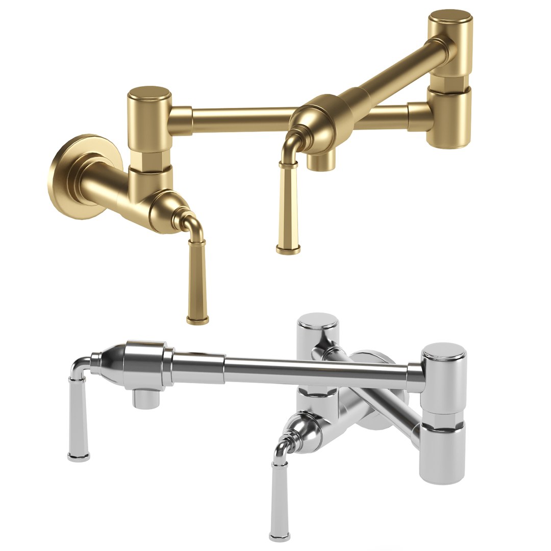 BRIZO kitchen faucets 3D model - TurboSquid 2076909