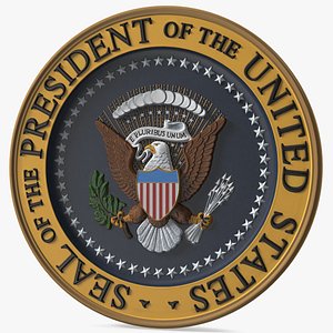 US Presidential Seal 3D model