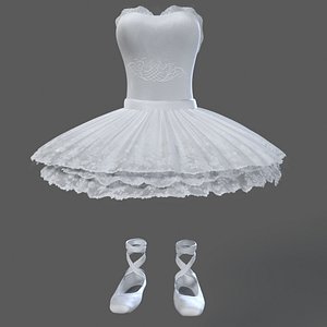 3d ballerina outfit