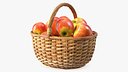 Basket with Apples
