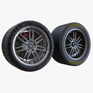 3d model 7 volk gt30