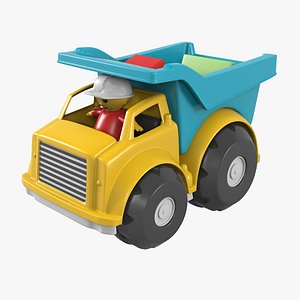 3D toy dump truck