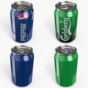 Beverage Cans 330 ml PBR Collection 3