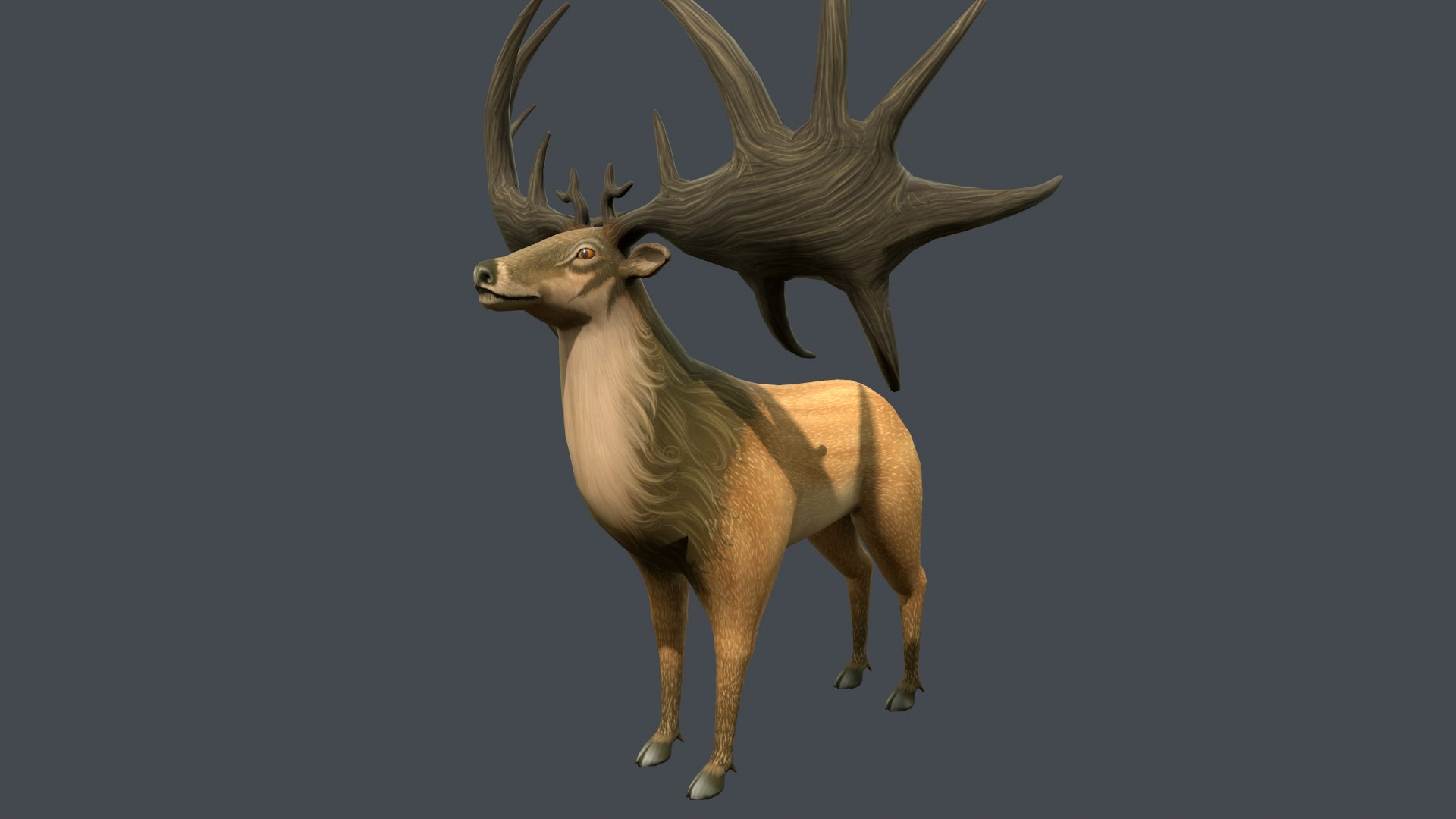 3D Irish Elk - TurboSquid 1597845