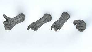 3D hands - model