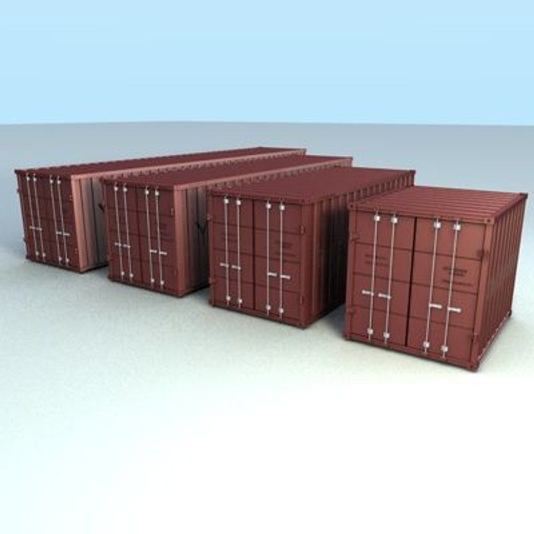 Containers 40 20 C4d