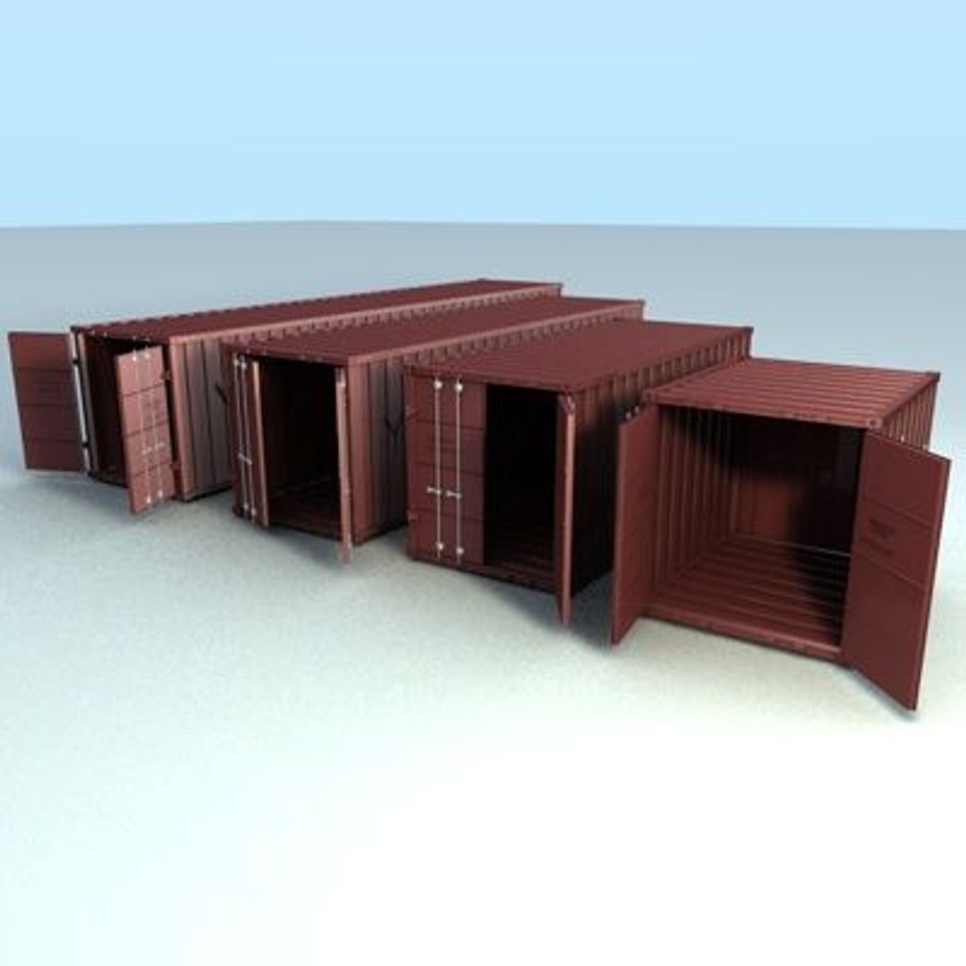 Containers 40 20 C4d