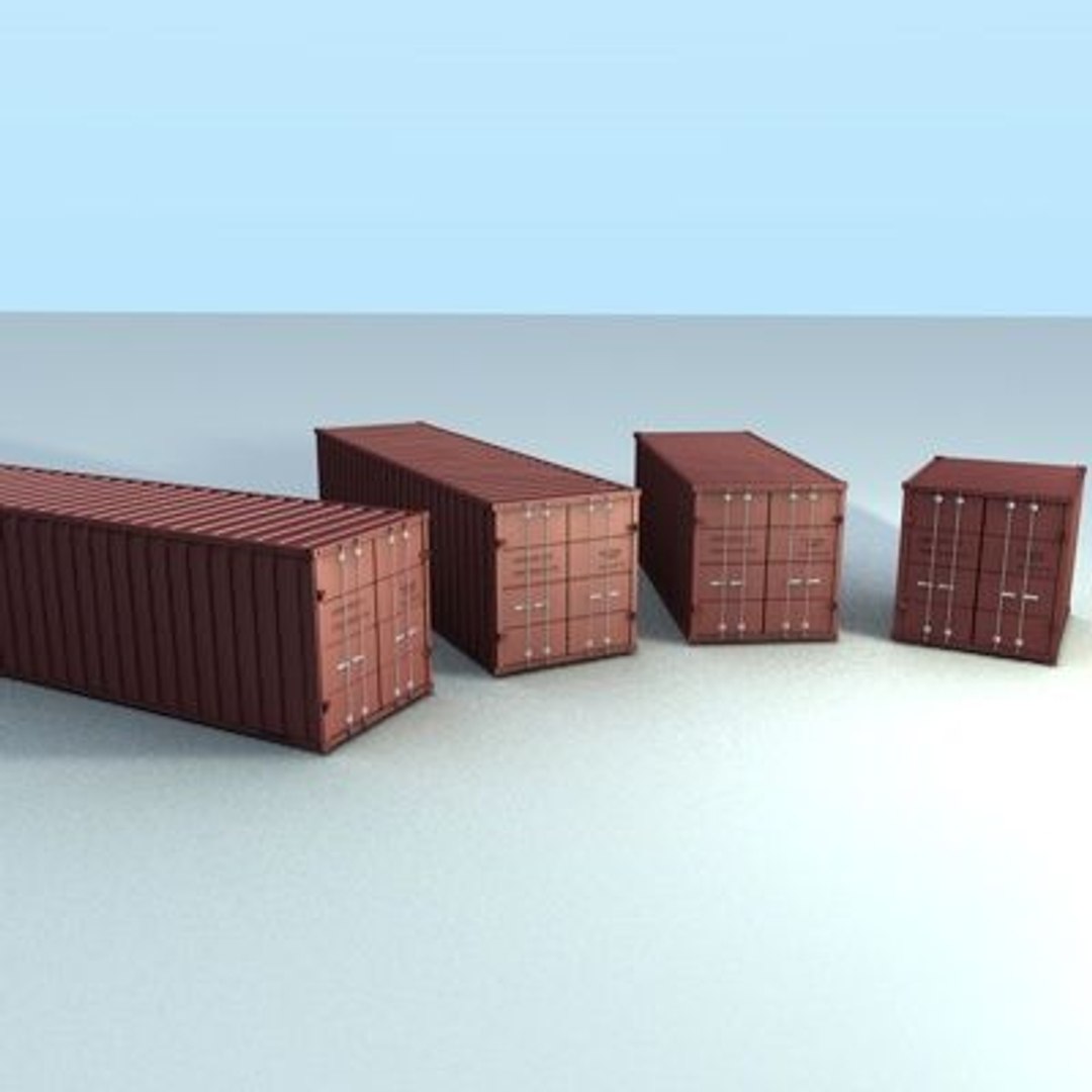 Containers 40 20 C4d