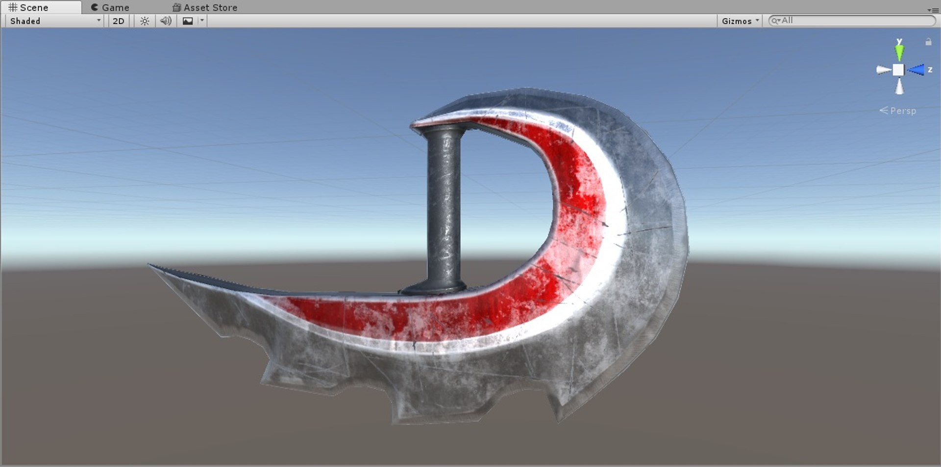 Blade Modeled Unity 3D Model - TurboSquid 1274196