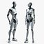 3D model Elettron and Elettra Cyborgs Collection