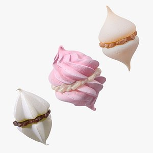 3D Meringue Cookies Collection