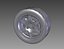 CAD roue arrière pneu 3D