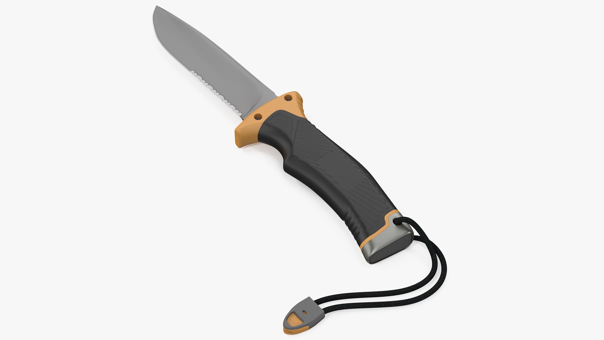 Tourist Knife 3D Model 3D model preview