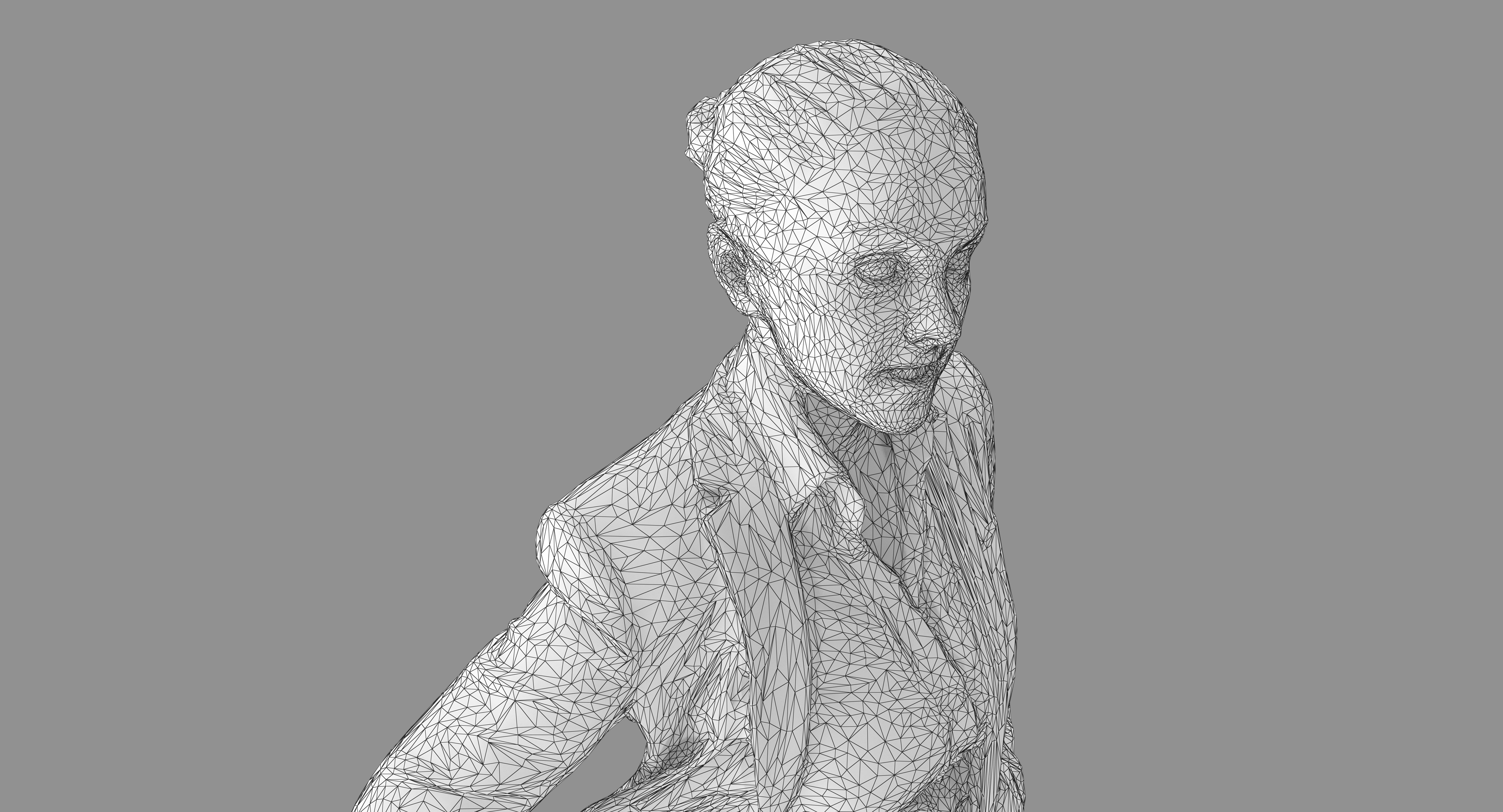 human body 3d max