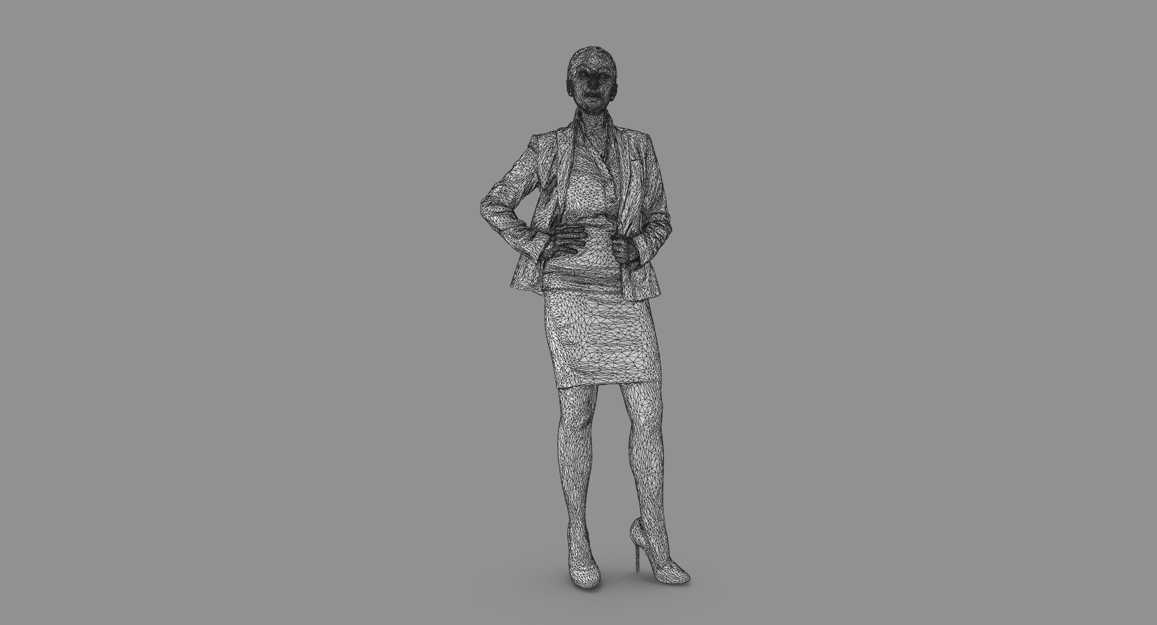 human body 3d max