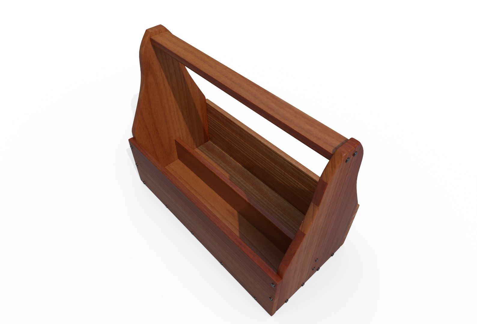 Shoe Shine Box 3D model