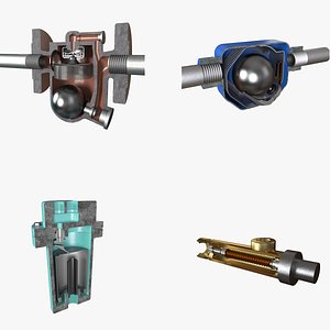 Steam Trap Collection 3D model