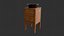 Antique Basin Stand Cabinet with Wash Bowl