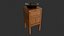 Antique Basin Stand Cabinet with Wash Bowl