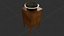 Antique Basin Stand Cabinet with Wash Bowl