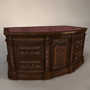 antique table 3d x