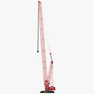 Manitowoc 18000 Crawler Crane Red