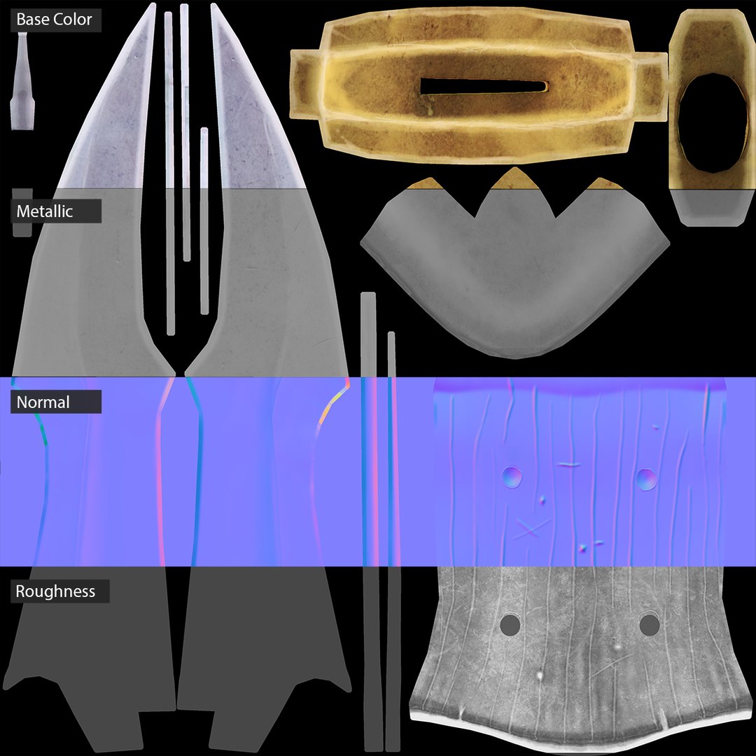 3D Stylized Dagger model - TurboSquid 2149263