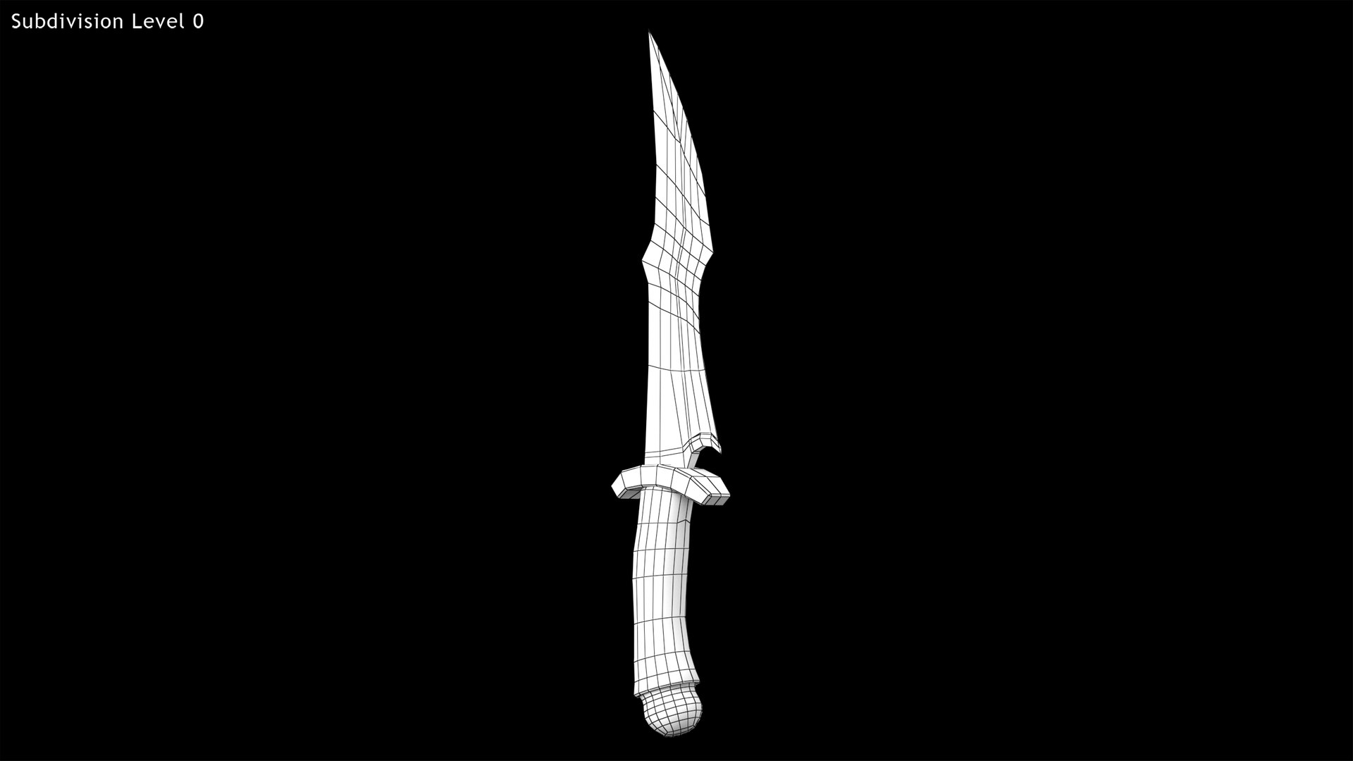 3D Stylized Dagger model - TurboSquid 2149263