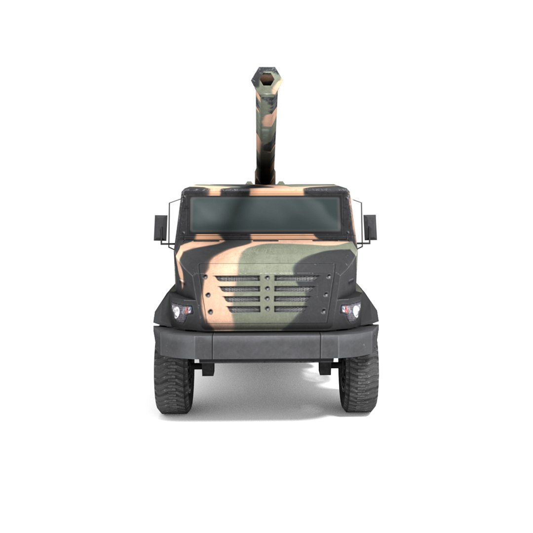 3d Caesar Self-propelled Model