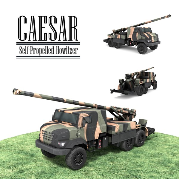 3d caesar self-propelled model