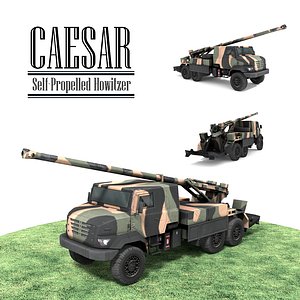 CAESAR Self-Propelled Howitzer [LOWPOLY]