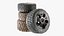 Ruedas todoterreno con discos y llantas - GameReady