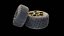 Ruedas todoterreno con discos y llantas - GameReady