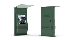 Electronic Kiosk 3D