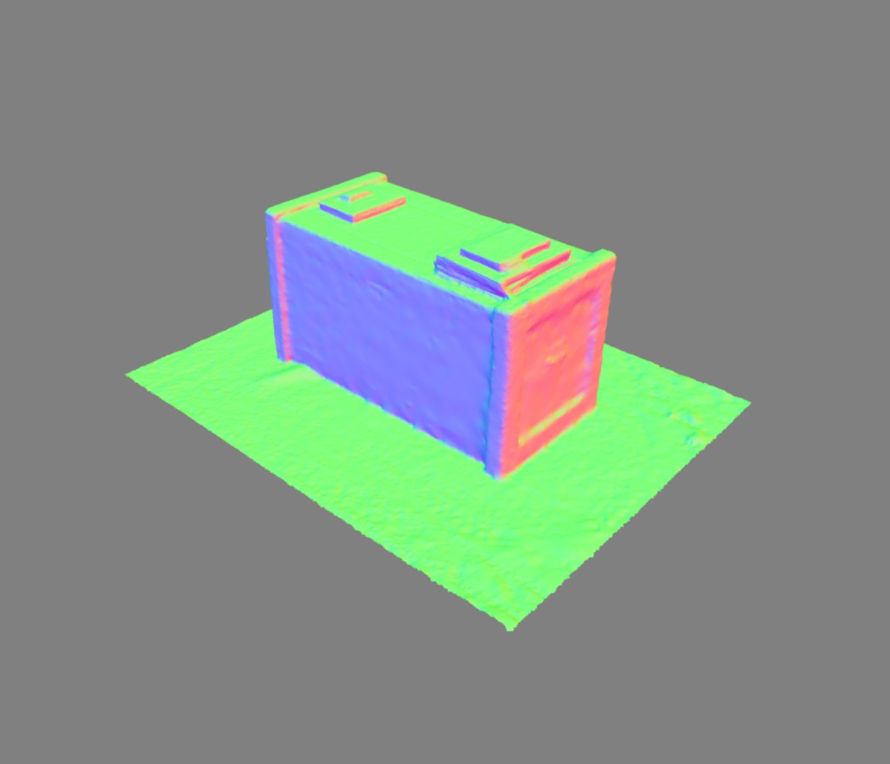 Scanned Coffee Table 3D Model - TurboSquid 1401303