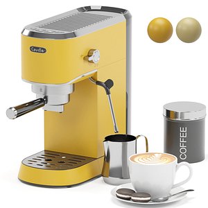 3D model CAVDLE espresso coffee machine