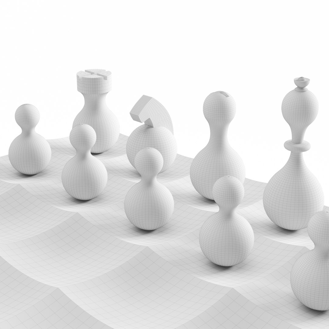 Chess Model - TurboSquid 1755502