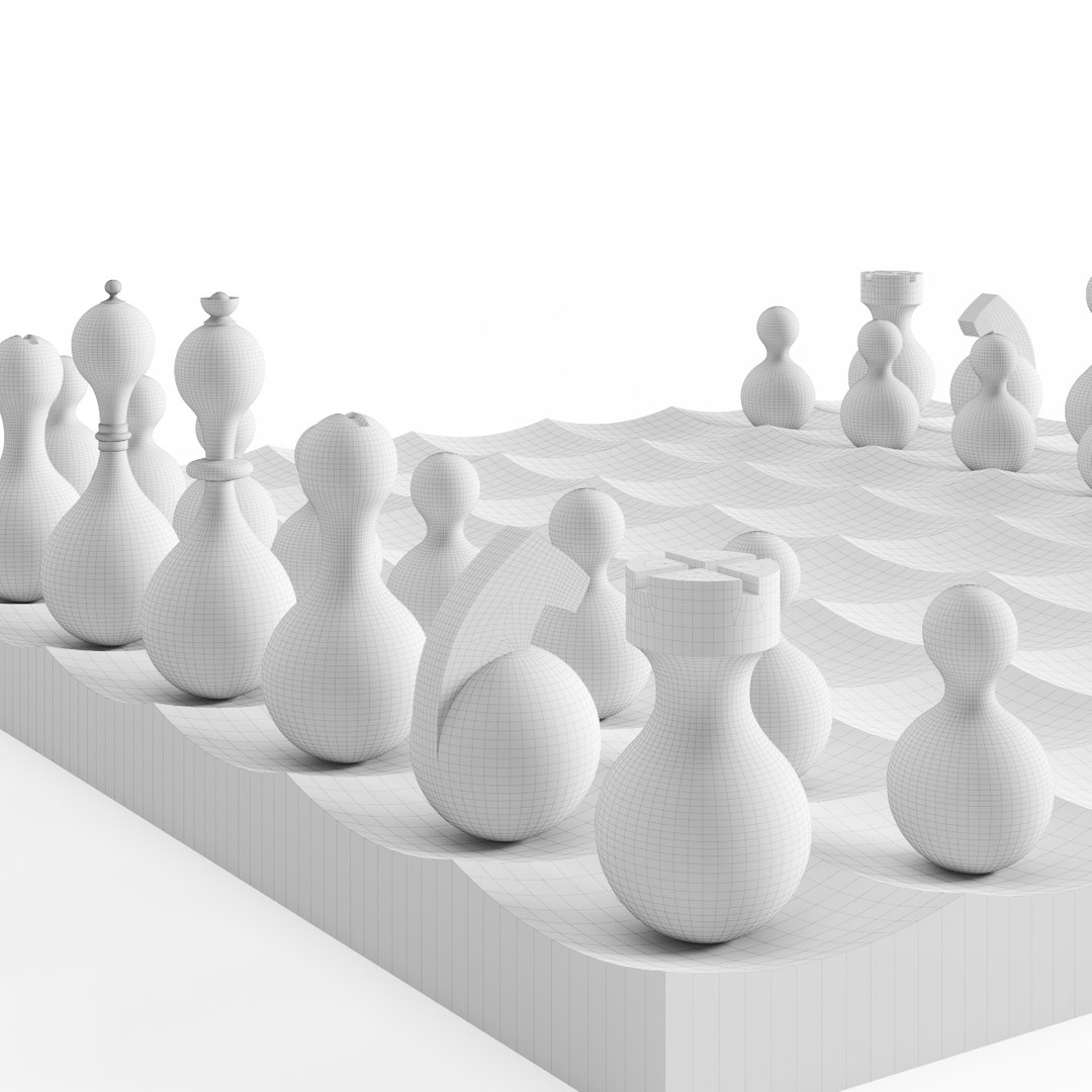 Chess Model - TurboSquid 1755502