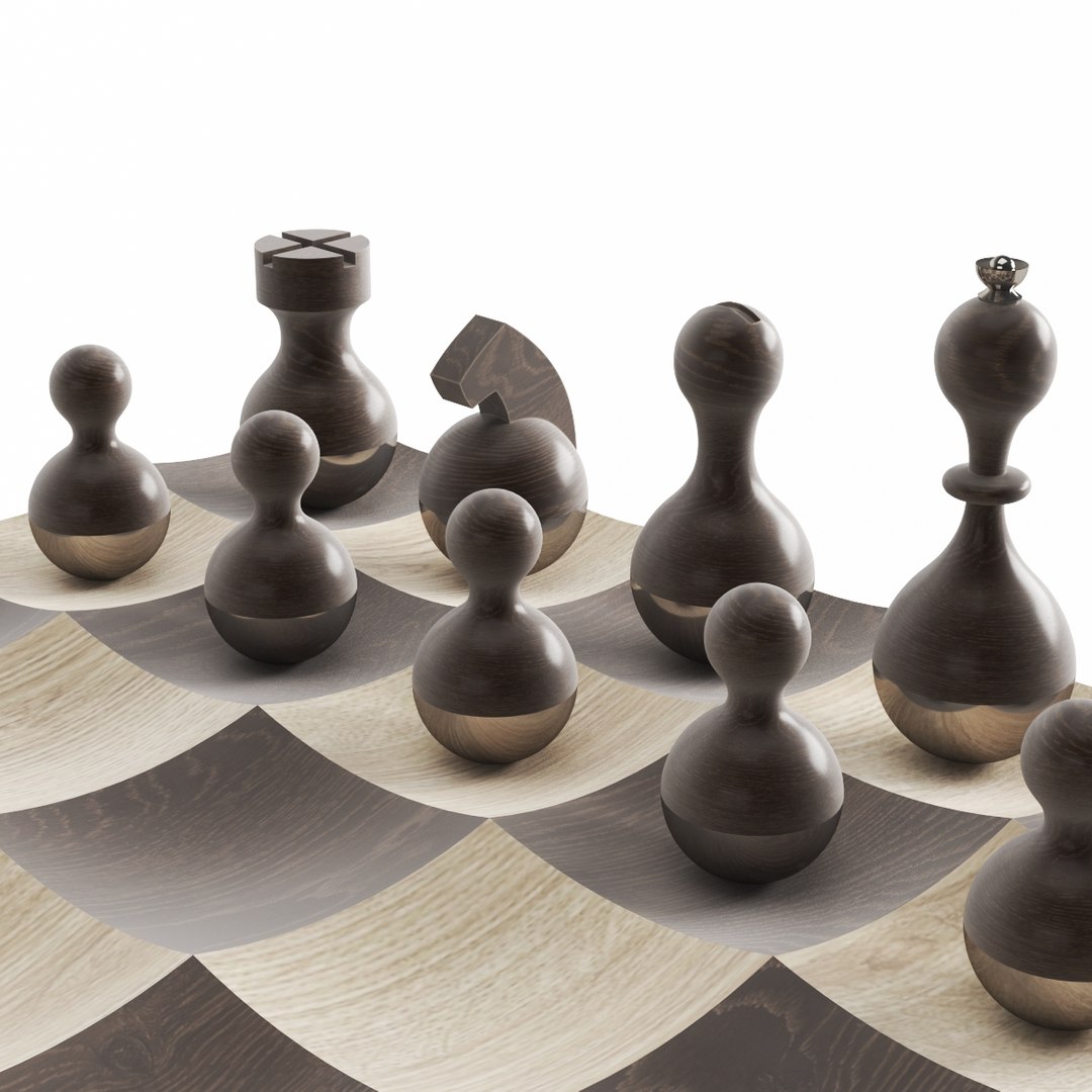 Chess Model - TurboSquid 1755502