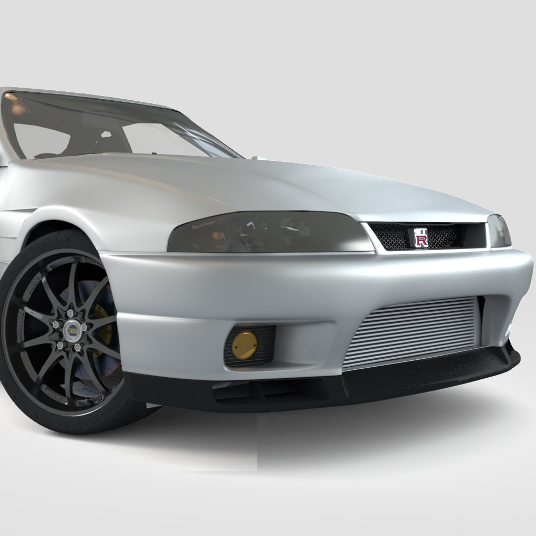 Nissan Skyline R33 Gtr 3d Model