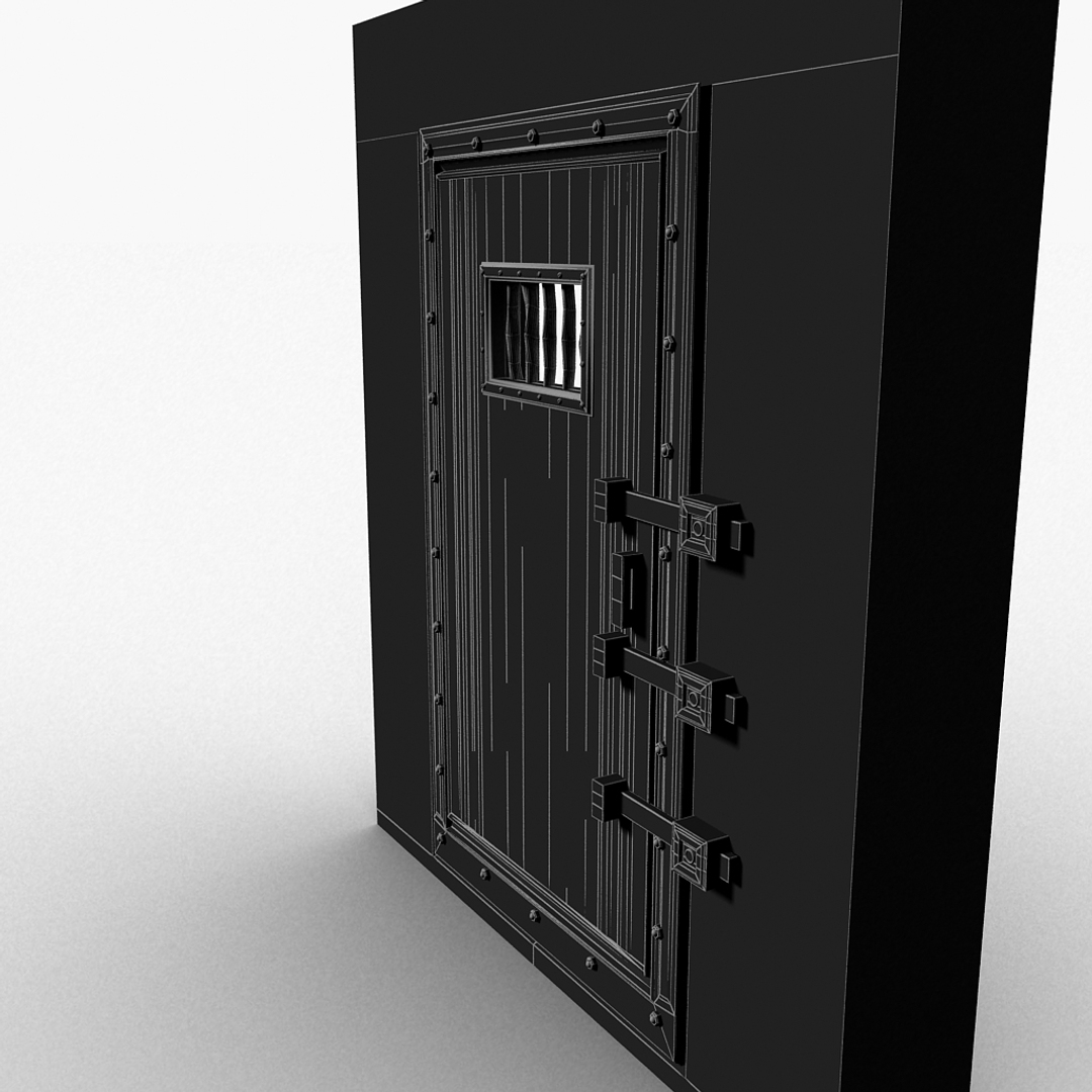 3d metal door