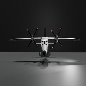 Dornier do-228 Indian airforce livery 3d model