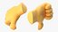 Thumbs Down Emoji Gesture
